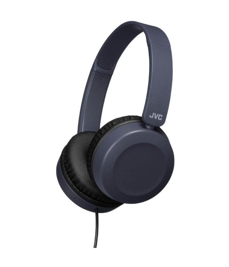 Auriculares jvc ha-s31m/ con micrófono/ jack 3.5/ azules