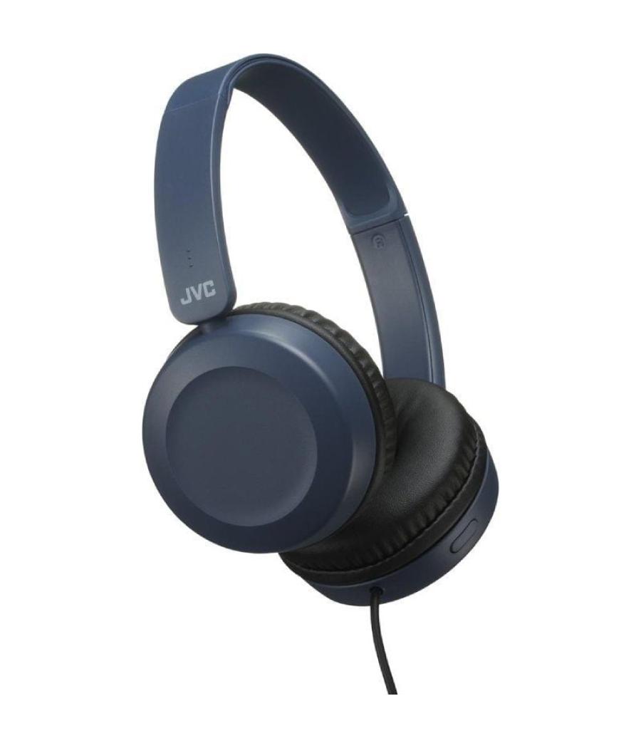 Auriculares jvc ha-s31m/ con micrófono/ jack 3.5/ azules