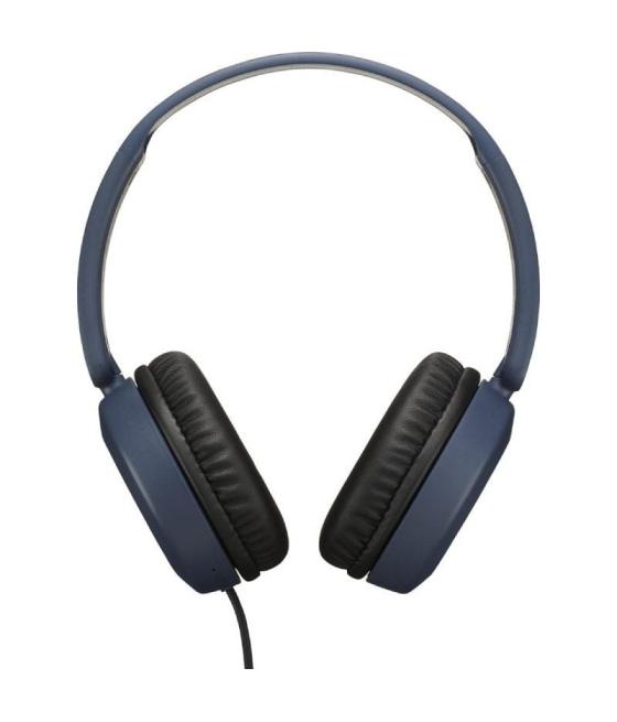 Auriculares jvc ha-s31m/ con micrófono/ jack 3.5/ azules