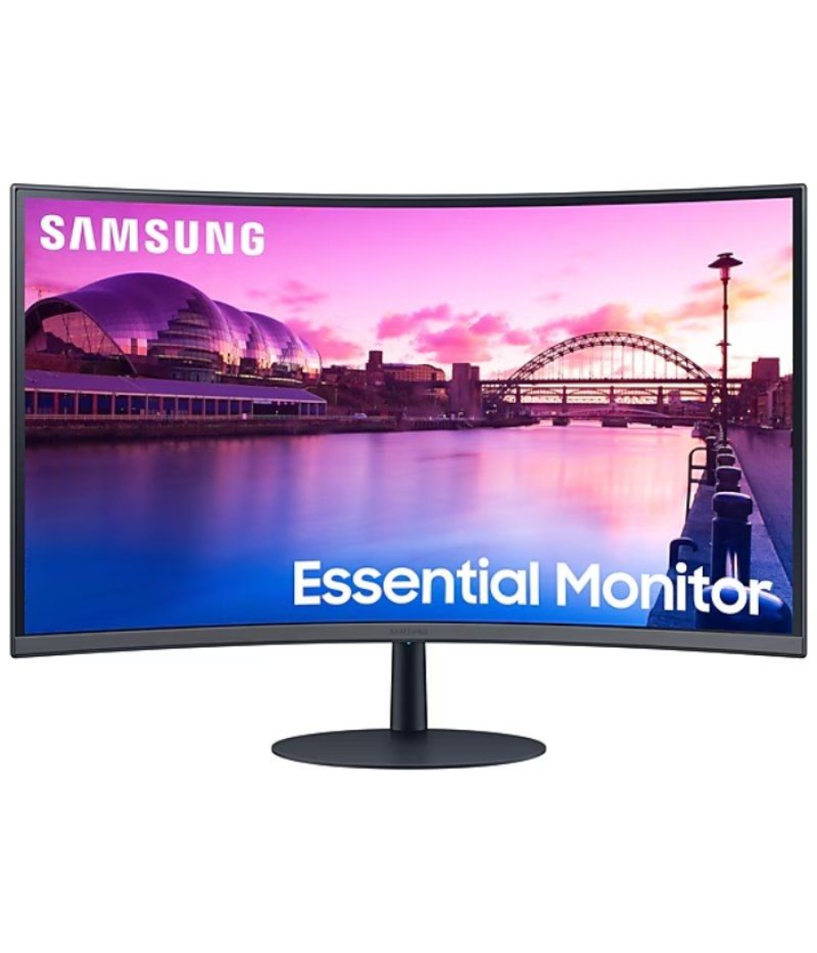 Monitor curvo samsung essential monitor s39c s27c390eau/ 27'/ full hd/ multimedia/ negro Monitor curvo samsung essential monitor s39c s27c390eau/ 27'/ full hd/ multimedia/ negro