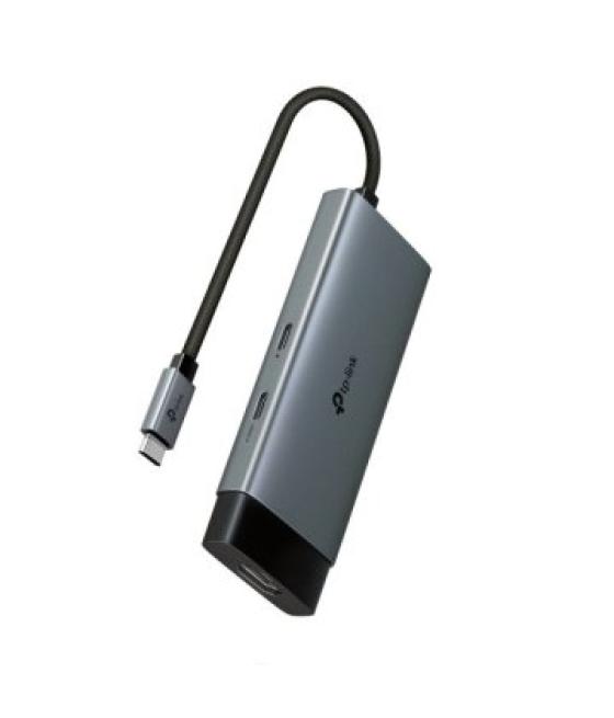 Adaptador usb-c tp-link uh5020c a 1xhdmi hembra 4k 60hz 2xusb 3.0 1xusb-c pd 100w 1xusb-c