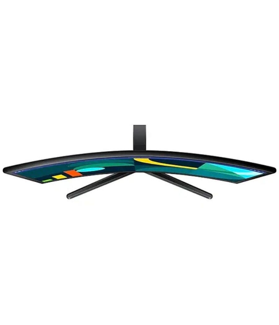 Monitor curvo samsung essential monitor s3 s27d366gau/ 27'/ full hd/ negro