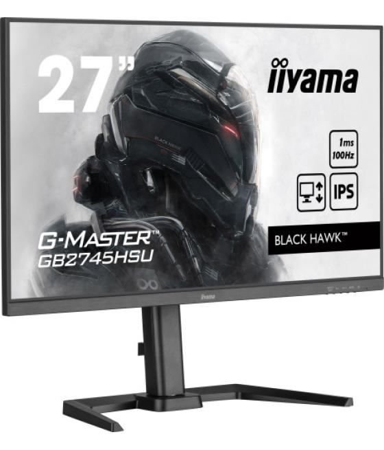 Iiyama g-master gb2745hsu-b2 led display 68,6 cm (27") 1920 x 1080 pixeles full hd negro