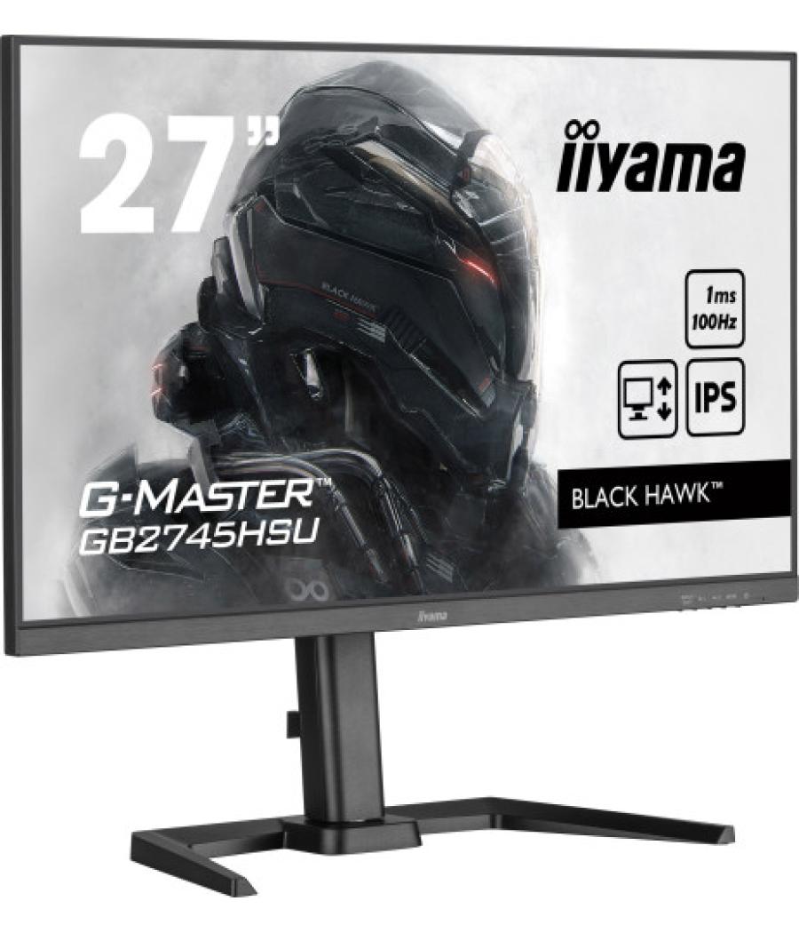 Iiyama g-master gb2745hsu-b2 led display 68,6 cm (27") 1920 x 1080 pixeles full hd negro
