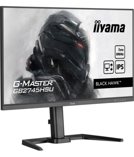 Iiyama g-master gb2745hsu-b2 led display 68,6 cm (27") 1920 x 1080 pixeles full hd negro