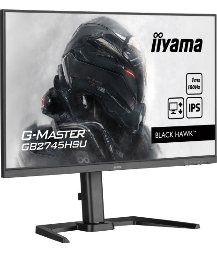 Iiyama g-master gb2745hsu-b2 led display 68,6 cm (27") 1920 x 1080 pixeles full hd negro