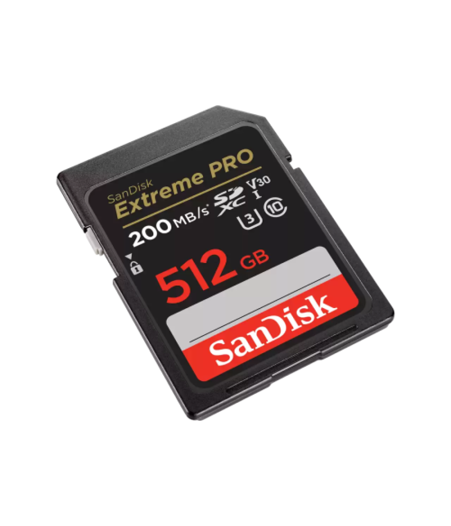 Sandisk extreme pro 512 gb sdxc clase 10