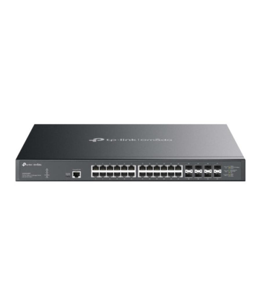 Tp-link omada sx3832mpp switch gestionado l2+ 10g ethernet (100/1000/10000) energía sobre ethernet (poe) din rail negro