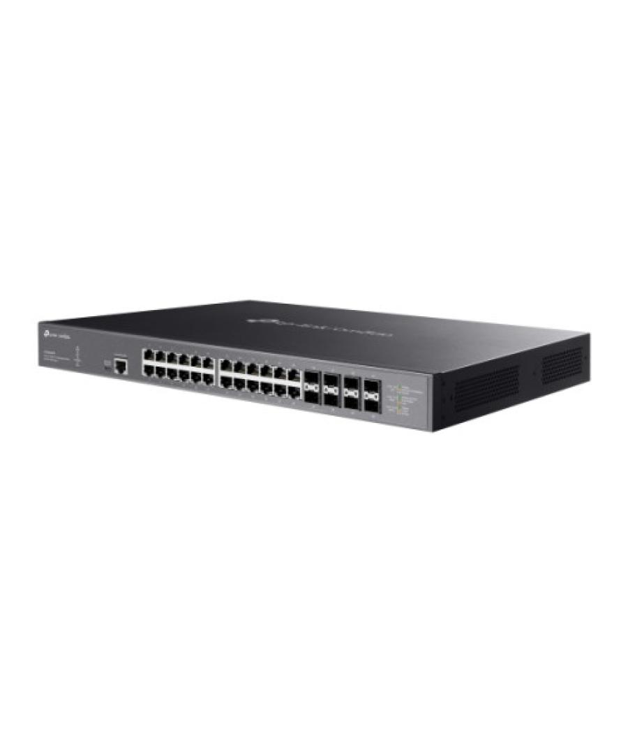 Tp-link omada sx3832mpp switch gestionado l2+ 10g ethernet (100/1000/10000) energía sobre ethernet (poe) din rail negro