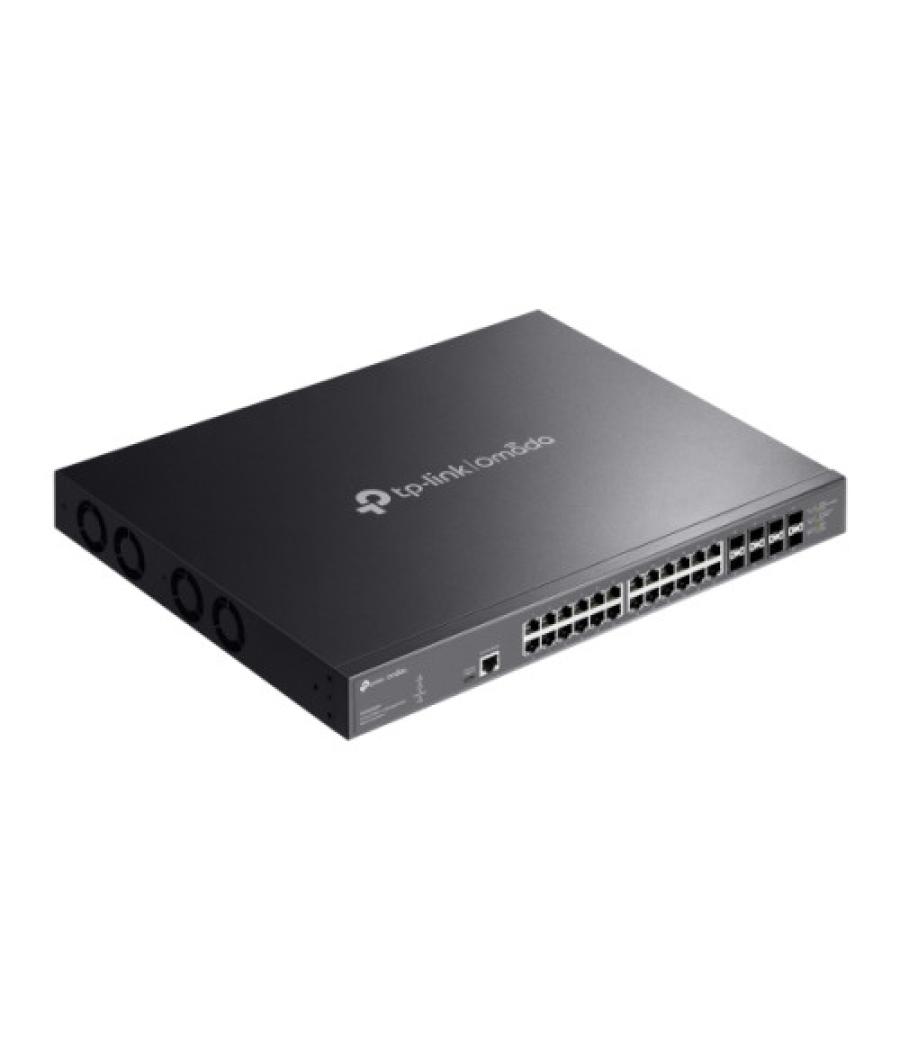Tp-link omada sx3832mpp switch gestionado l2+ 10g ethernet (100/1000/10000) energía sobre ethernet (poe) din rail negro
