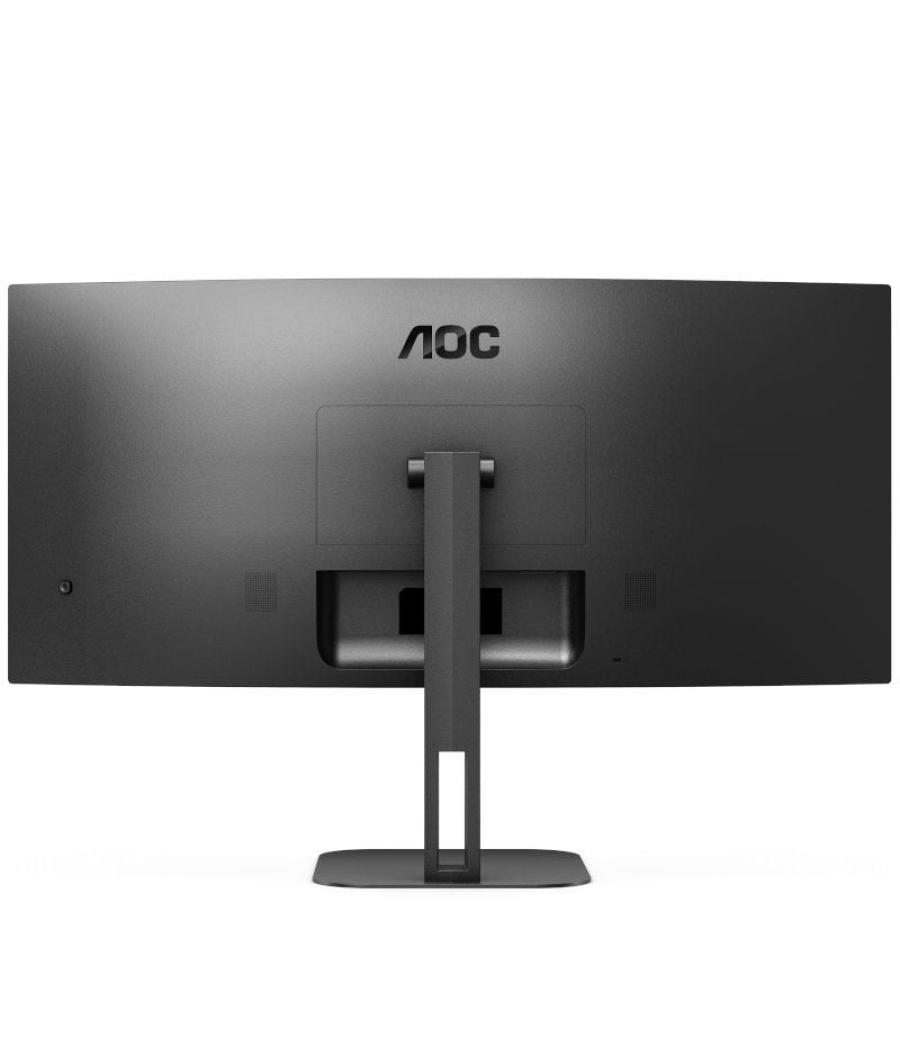 Monitor profesional ultraparonámico curvo aoc cu34v5c/bk 34'/ wqhd/ multimedia/ negro