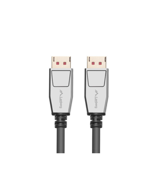 Cable lanberg displayport 8k v1.4 m/m 20 pin de 1,8m