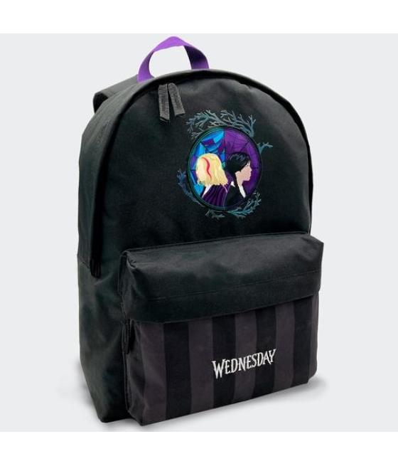 Toybags mochila americano wednesday miercoles addams y enid compartimento portalaptop