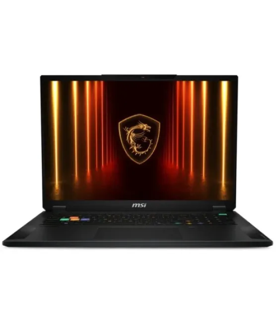 Msi portatil stealth 18 hx ai a2xwig-040xes. 18" 16:10 qhd+ (2560x1600), 240hz, ips. intel core ultra 9 275hx. nvidia geforce rt