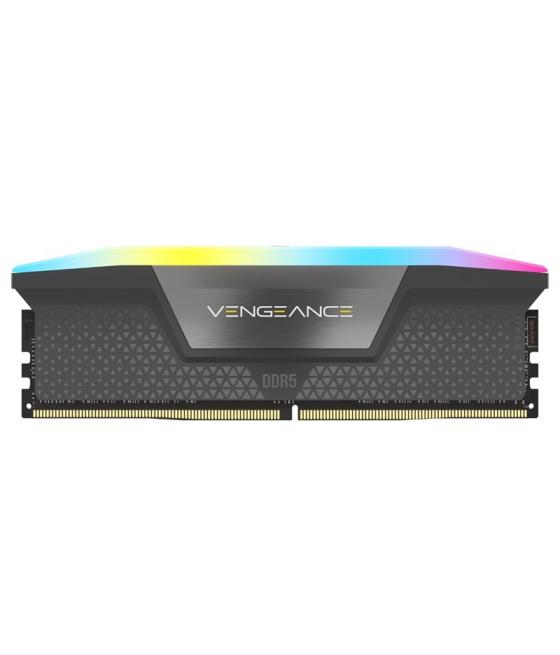 Memoria corsair ddr5 64gb 2x32gb pc6000 vengeance rgb cmh64gx5m2b6000z38