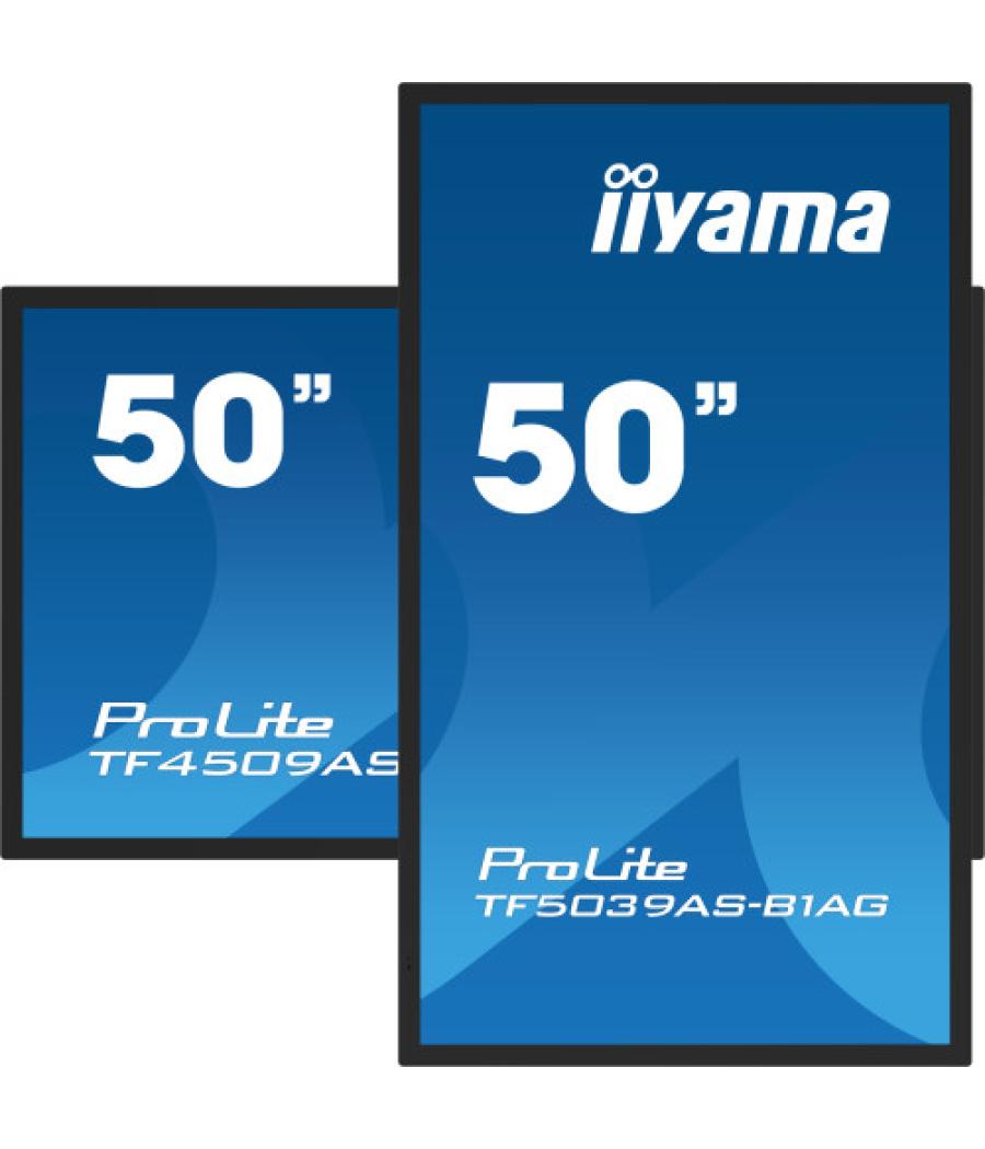 Monitor iiyama 50" pcap ag bezel free 40-points, 1920x1080, andr. 11,4gb, 32gb, ips, 24/7, 2xhdmi, dp, 435cdm2 , landsc-portr-fa