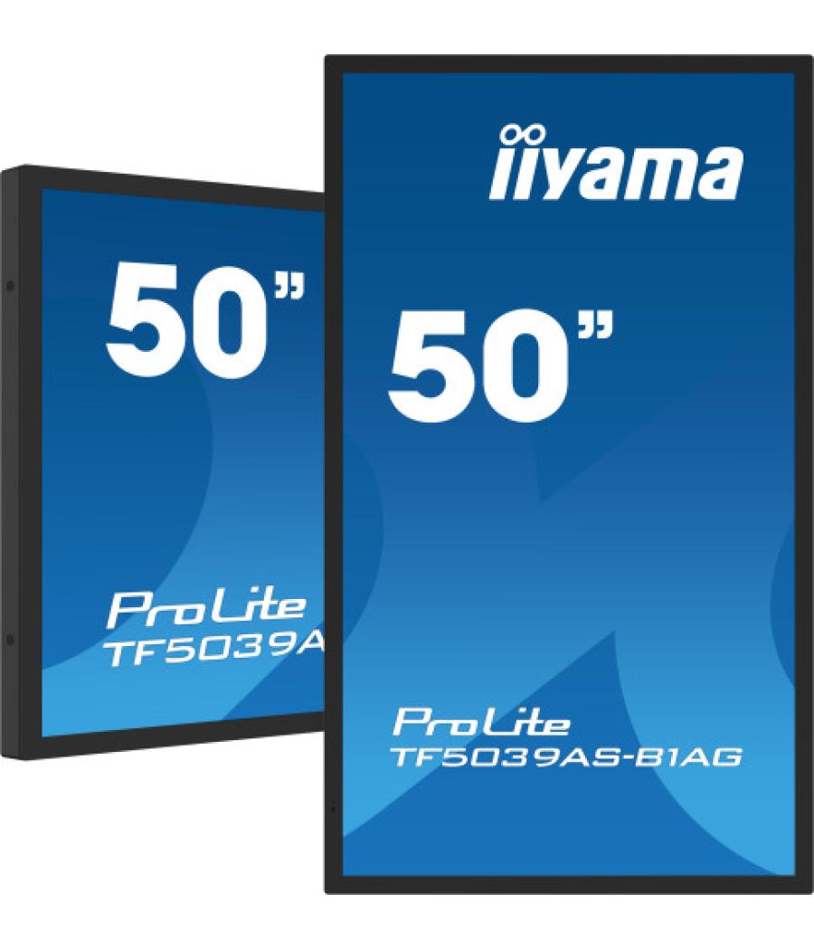 Monitor iiyama 50" pcap ag bezel free 40-points, 1920x1080, andr. 11,4gb, 32gb, ips, 24/7, 2xhdmi, dp, 435cdm2 , landsc-portr-fa