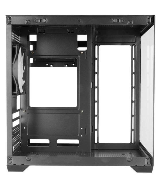 Caja gaming minitorre mars gaming mc-view2/ negra