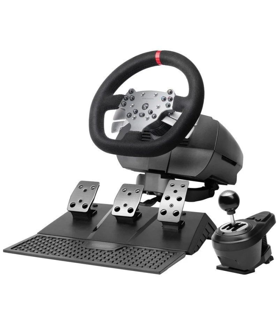 Volante con pedales y cambio de marchas manual mars gaming mwh-rsx Volante con pedales y cambio de marchas manual mars gaming mwh-rsx