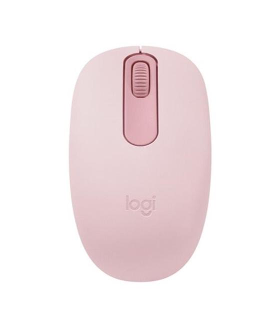 Raton inalambrico logitech m196 rosa