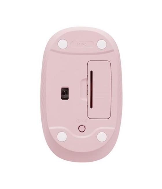 Raton inalambrico logitech m196 rosa