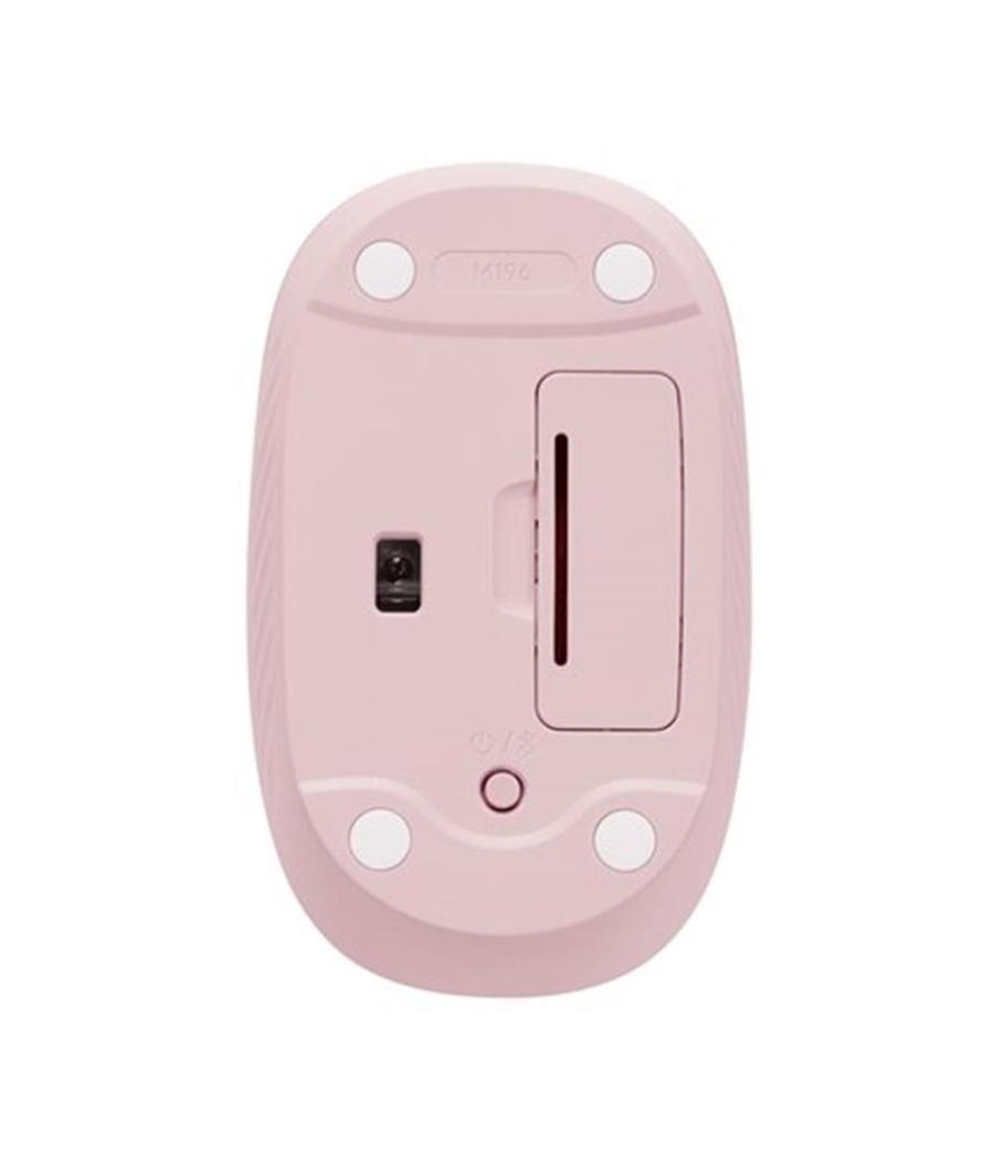 Raton inalambrico logitech m196 rosa