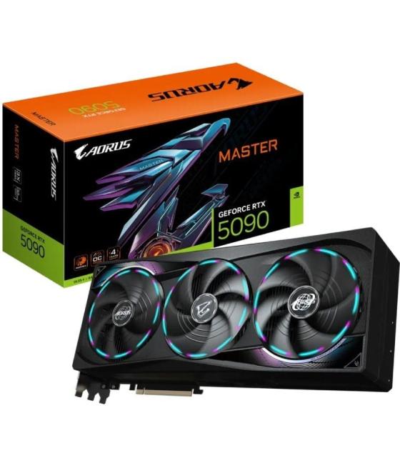 Tarjeta gráfica gigabyte aorus geforce rtx 5090 master 32g/ 32gb gddr7