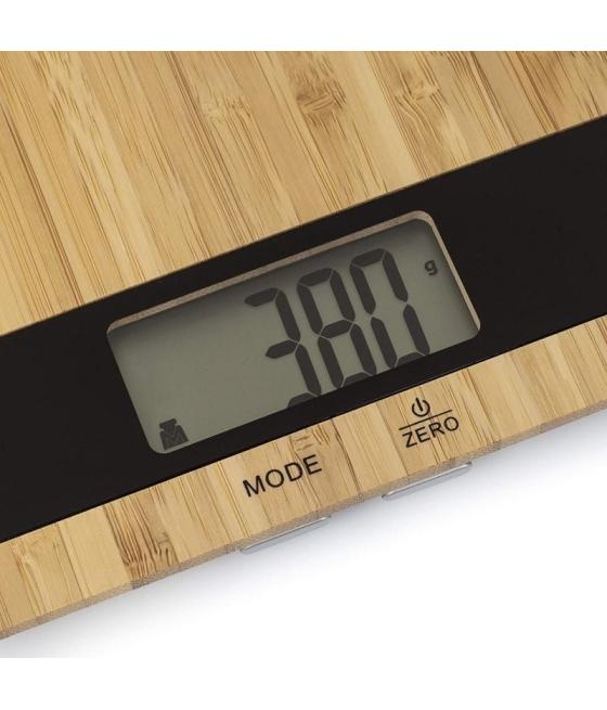 Báscula de cocina electrónica princess 492944/ hasta 5kg/ bambú