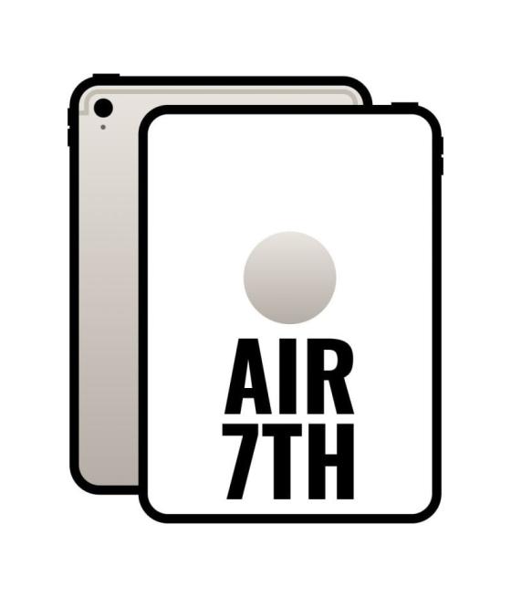 Apple ipad air 13' 7th wi-fi cell/ 5g/ m3/ 512gb/ blanco estrella