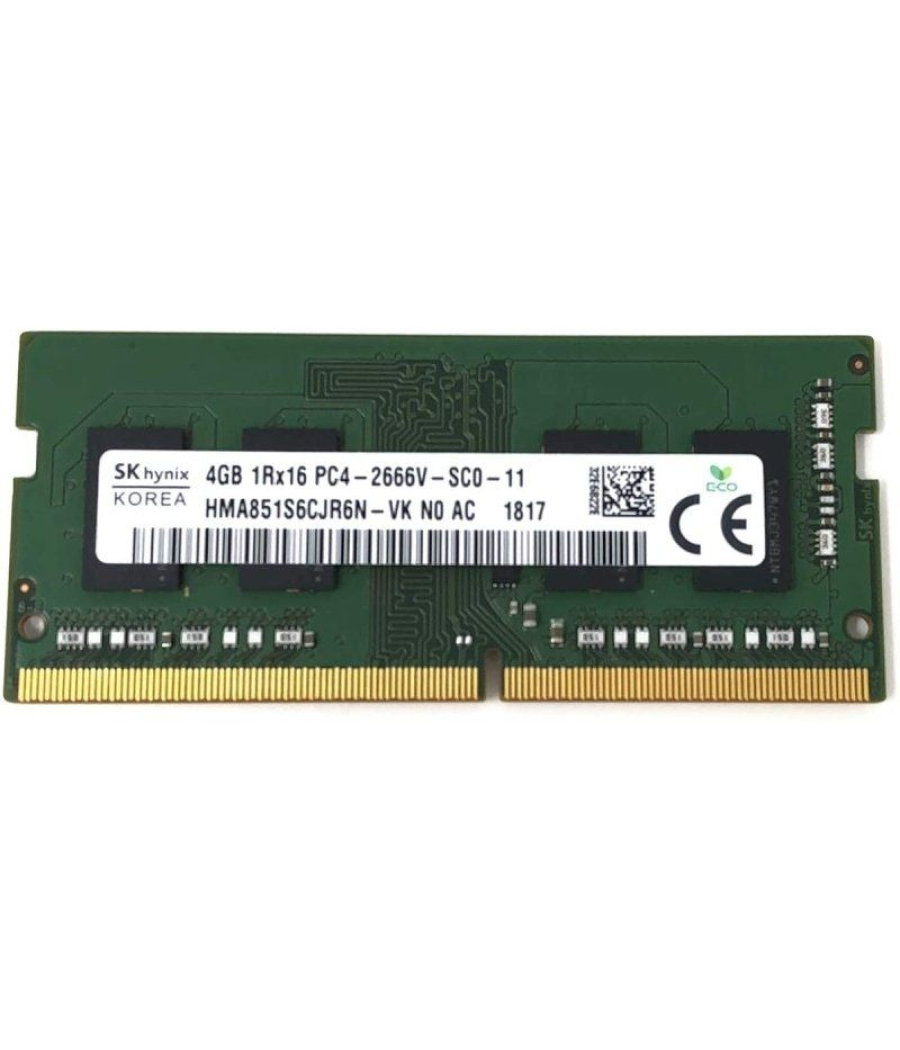 Memoria ram hynix 4gb/ ddr4/ 3200mhz/ sodimm