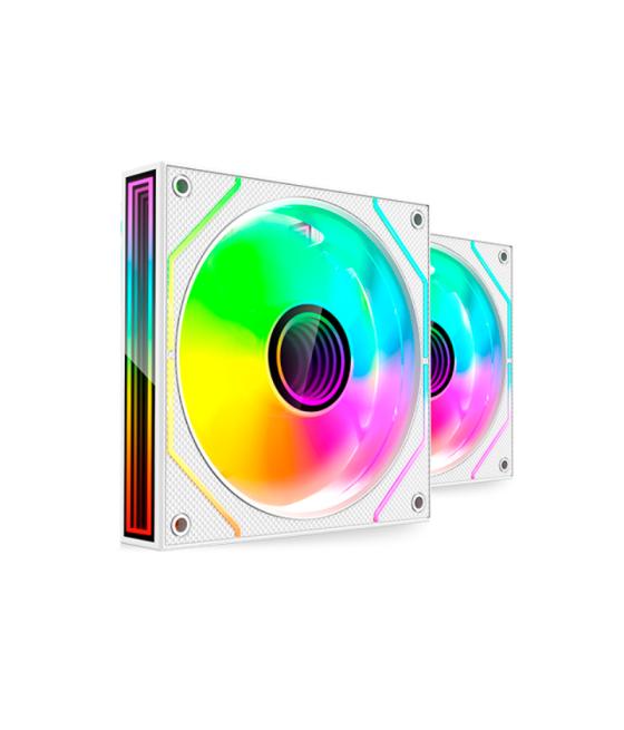 Kit 2 ventiladores auxiliar mf-3d prox2r blanco mars gaming