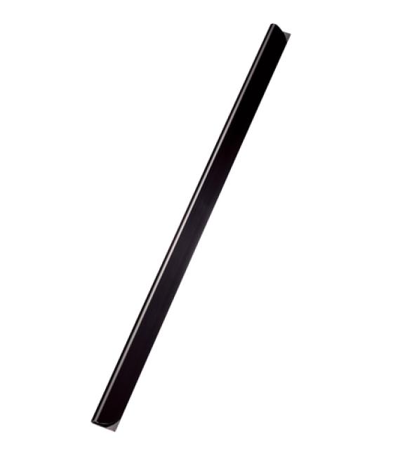 Lomera para encuadernar leitz din a4 plástico 9 mm capacidad 80 hojas pack de 25 unidades