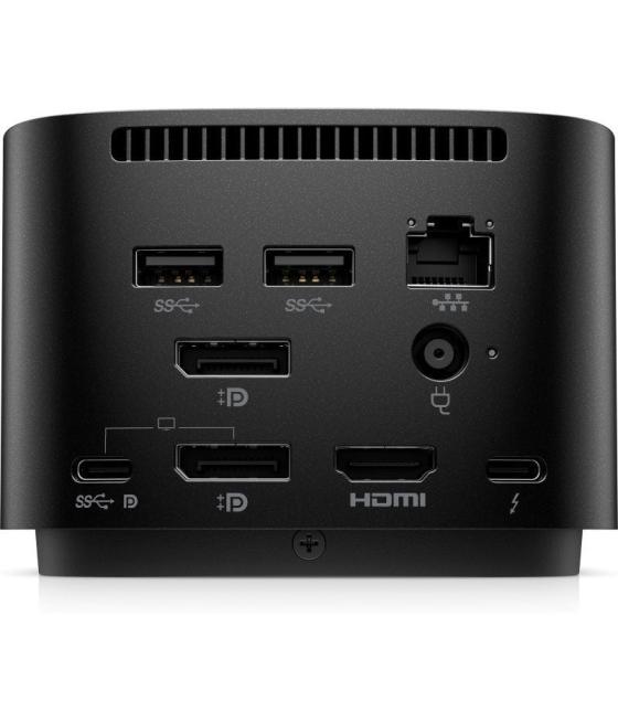 Docking usb tipo-c hp thunderbolt g4 280 w con cable combo/ 4xusb/ 1xhdmi/ 1xrj45/ 2xdisplayport/ 1xjack/ 3xusb tipo-c pd/ 1xac/