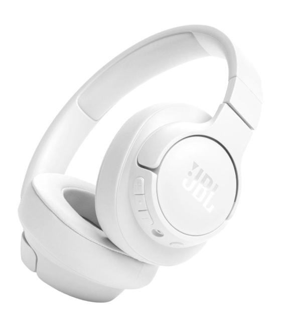 Auriculares inalámbricos jbl tune 720bt/ con micrófono/ bluetooth/ blanco