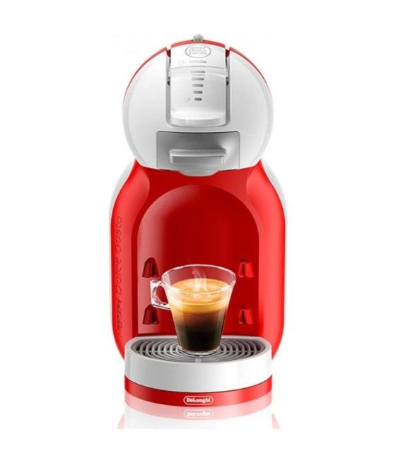 Cafetera de cápsulas delongui dolce gusto mini me/ blanca y roja