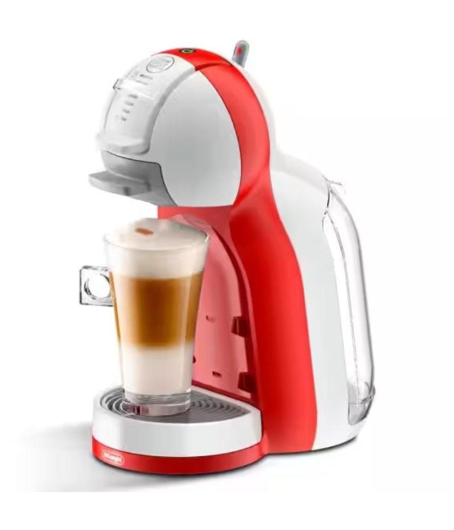 Cafetera de cápsulas delongui dolce gusto mini me/ blanca y roja