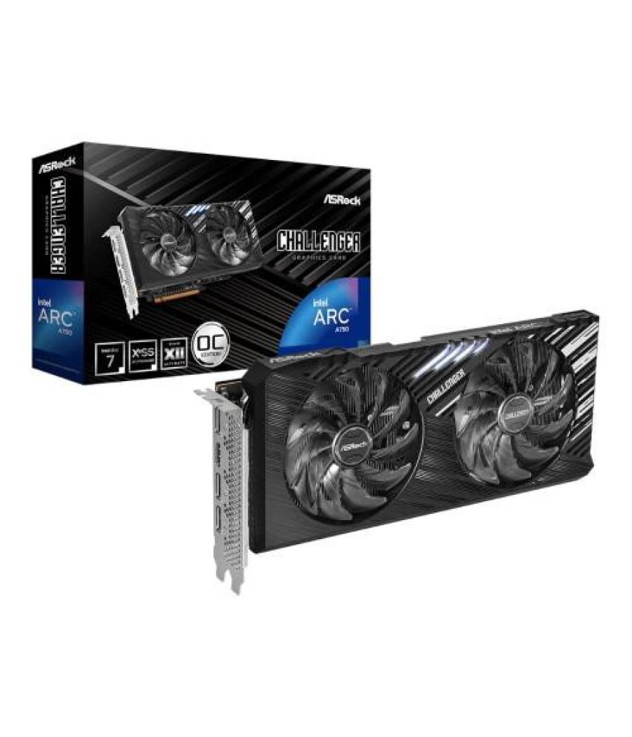 Vga asrock a770 cl se 16go,intel,a770,16gb,gddr6,256bit,3dp+1hdmi,2 ventiladores (a770 cl se 16go)