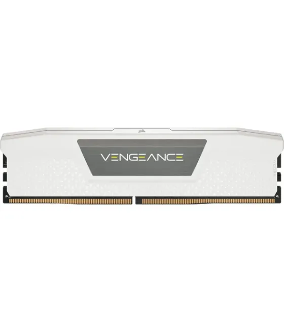 Memoria corsair ddr5 32gb 2x16gb pc6400 vengeance blanca cmk32gx5m2b6400z36w