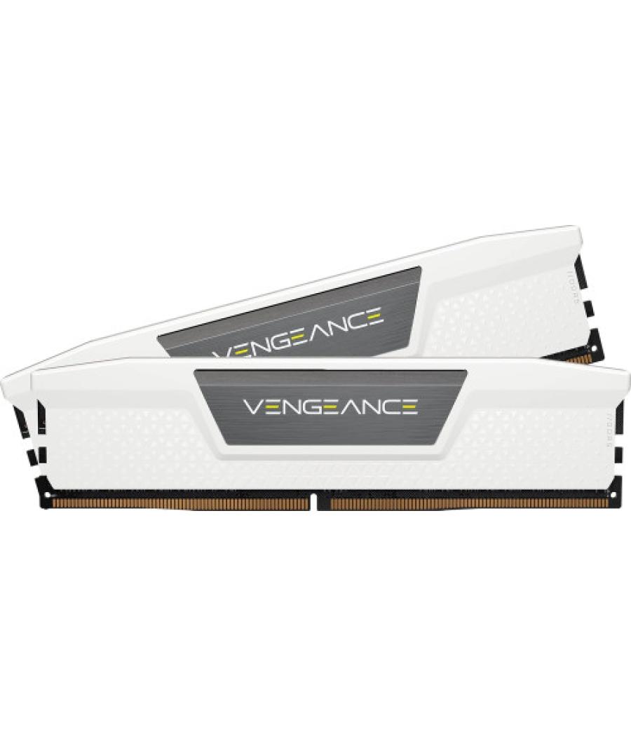 Memoria corsair ddr5 32gb 2x16gb pc6400 vengeance blanca cmk32gx5m2b6400z32w