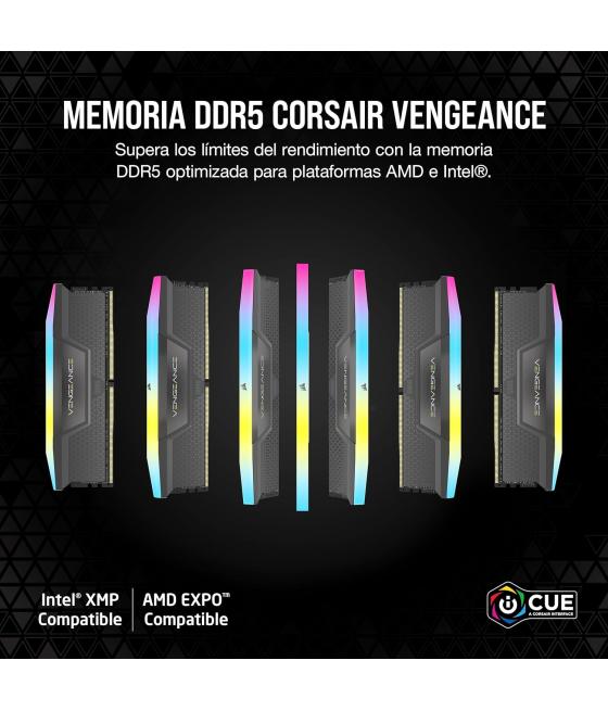Memoria corsair ddr5 32gb 2x16gb pc6400 warzone cmh32gx5m2b6400z32-wz