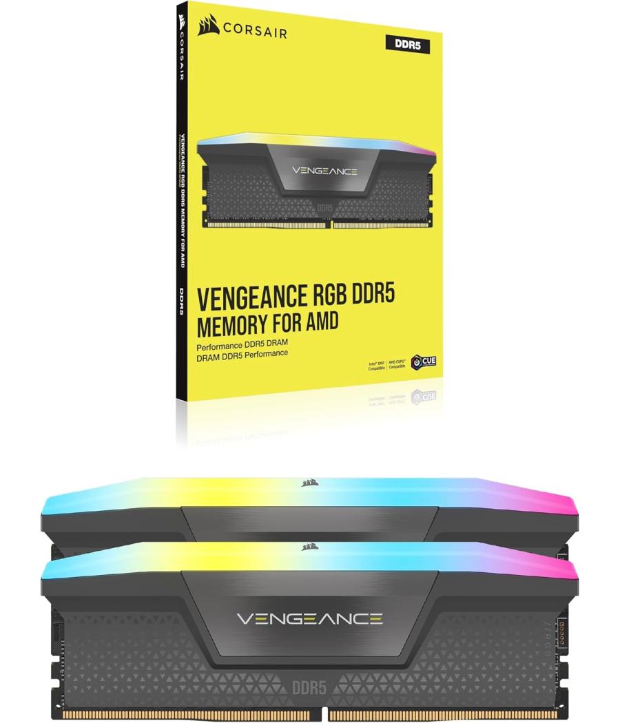 Memoria corsair ddr5 32gb 2x16gb pc6400 warzone cmh32gx5m2b6400z32-wz