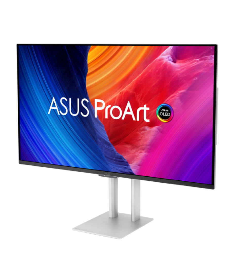 Asus proart oled pa32ucdm pantalla para pc 80 cm (31.5") 3840 x 2160 pixeles 4k ultra hd qd-oled plata