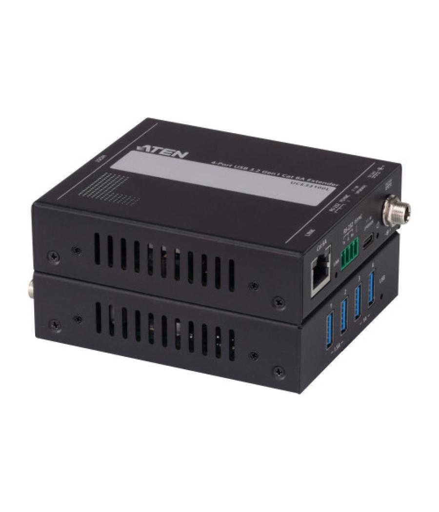 Aten uce33100 ampliador de red transmisor y receptor de red negro