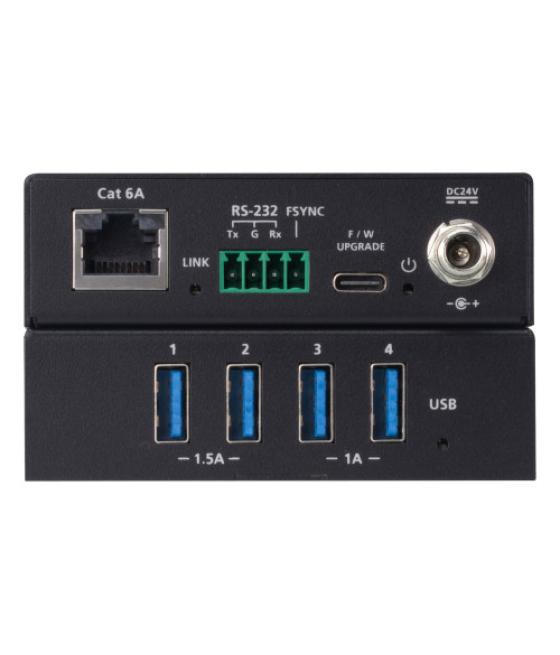 Aten uce33100 ampliador de red transmisor y receptor de red negro