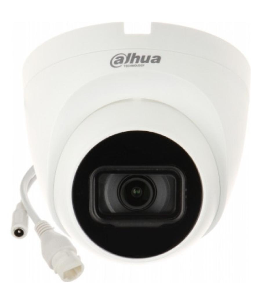 (dh-ipc-hdw2241tp-s-0280b) dahua cámara ip turret lite wizsense serie 2 2mp con inteligencia artificial. pal wdr starlight 2.8mm