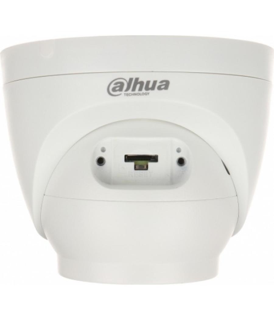 (dh-ipc-hdw2241tp-s-0280b) dahua cámara ip turret lite wizsense serie 2 2mp con inteligencia artificial. pal wdr starlight 2.8mm
