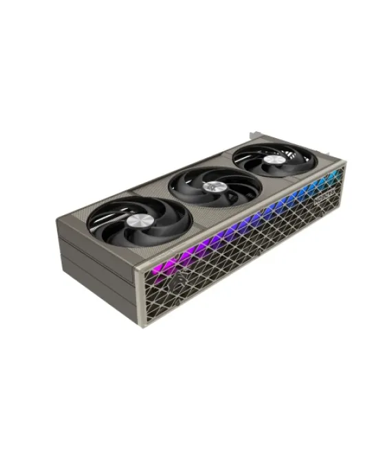 Vga sapphire nitro+ radeon rx 9070 xt gaming oc,amd,rx9070xt,16gb,gddr6,256bit,2hdmi+2dp (3 ventiladores)