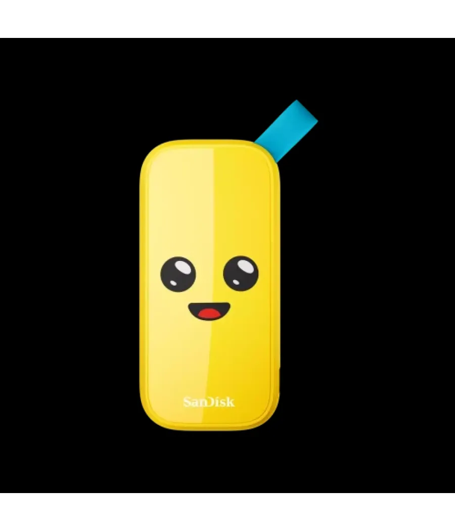 Sandisk sdssde30-2t00-g25f unidad externa de estado sólido 2 tb usb tipo c 3.2 gen 2 (3.1 gen 2) amarillo