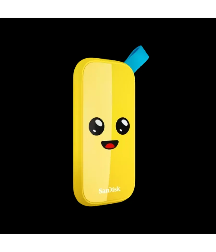 Sandisk sdssde30-2t00-g25f unidad externa de estado sólido 2 tb usb tipo c 3.2 gen 2 (3.1 gen 2) amarillo