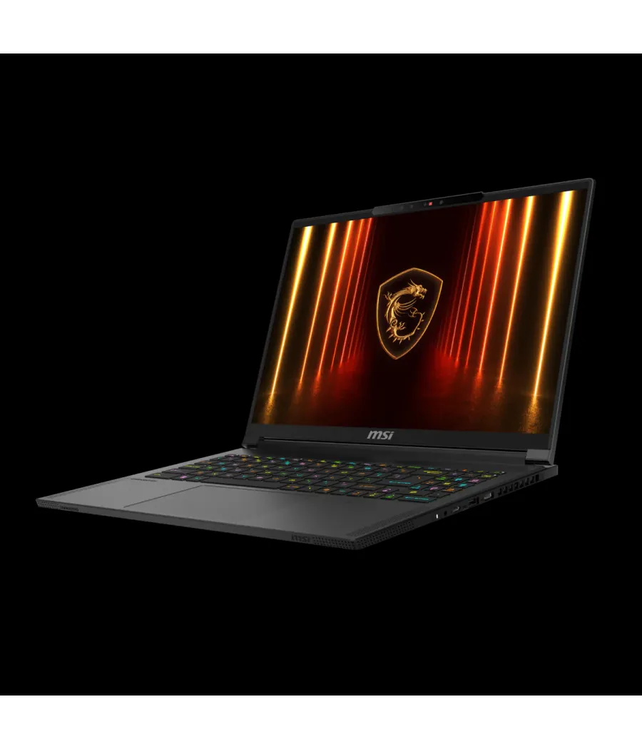 Msi portatil stealth a16 ai+ a3xwig-061es. 16" (2560 x 1600) oled, 240hz. amd ryzen ai 9 hx 370. nvidia geforce rtx 5080 , gddr7